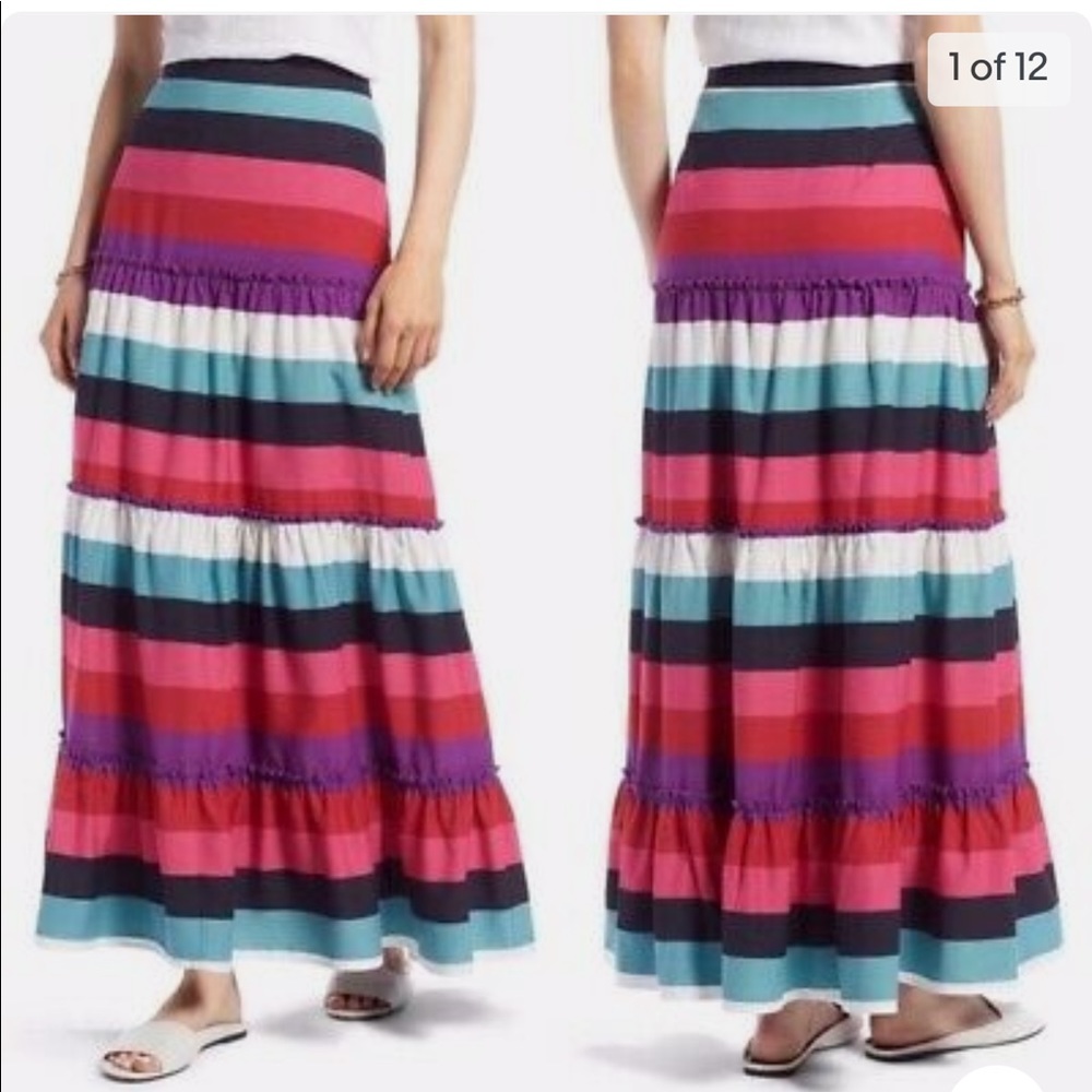 NWOT 1901 Hamptons MIDI Skirt SZ 8